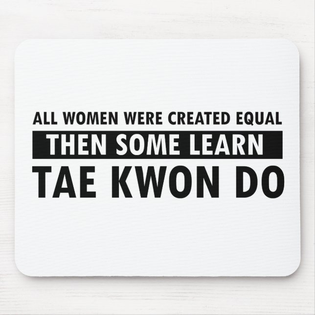 Tae Kwon Do gift items Mouse Mat (Front)