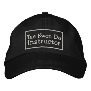 Tae kwon do Instructor Embroidered Hat