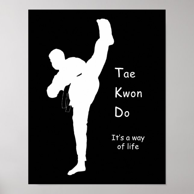 Tae Kwon Do Poster (Front)