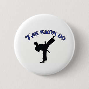 Tae kwon do - Tae kwon do Martial Art Design 6 Cm Round Badge