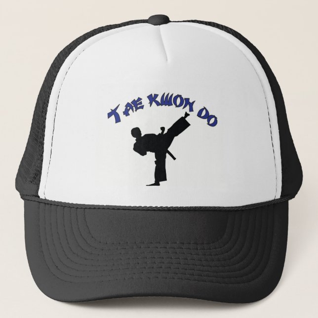 Tae kwon do - Tae kwon do Martial Art Design Trucker Hat (Front)
