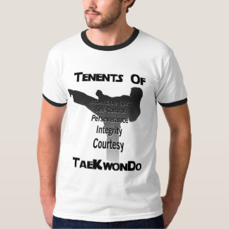 Tae Kwon Do Traditional Tenets T-Shirt