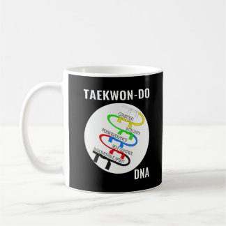 Taekwon-Do tenets DNA Coffee Mug