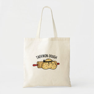 Taekwon-Dough Funny Baking Pun Tote Bag