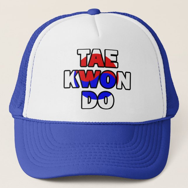 Taekwondo 006 trucker hat (Front)