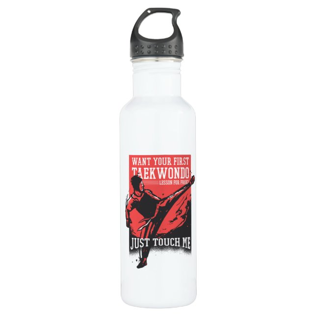 Taekwondo 710 Ml Water Bottle (Front)