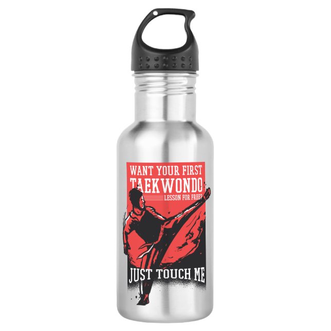Taekwondo 710 Ml Water Bottle (Front)