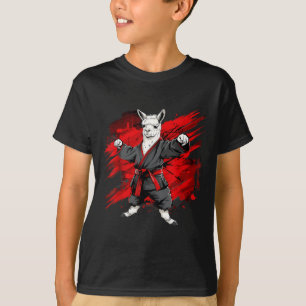Taekwondo Alpaca Judo Kickboxing Martial Arts T-Shirt
