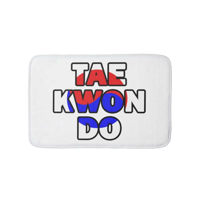 Taekwondo Bath Mat (Front)