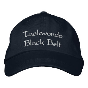 Taekwondo Black Belt - Navy Baseball Cap