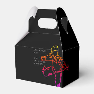 Taekwondo Box-gift a chance on 10000 black Favour Box