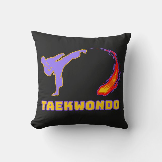 Taekwondo Energy Kick Cushion (Front)