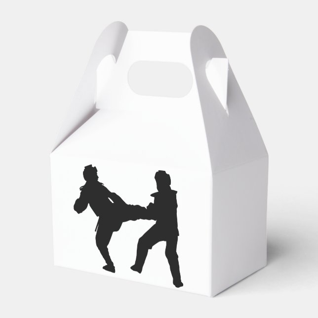 Taekwondo Gable Favour Box (Front Side)