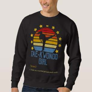 Taekwondo Girl Definition & Sassy Sports Tee