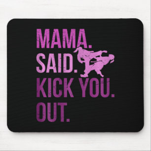 Taekwondo Girls Kids Karate Martial Arts  Mouse Mat