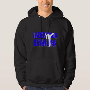 Taekwondo Grandpa Martial Arts Gift Papa Grandson Hoodie