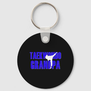 Taekwondo Grandpa Papa Shirt Tae Kwon Do Girl Gran Key Ring
