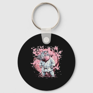 Taekwondo Hippo Kickboxing Animall Jiu-Jitsu Kung Key Ring