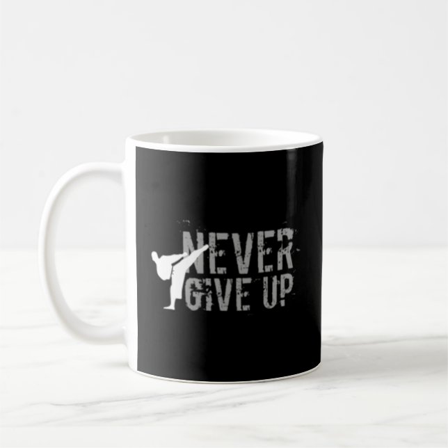 Taekwondo Karate Inspiration Coffee Mug (Left)