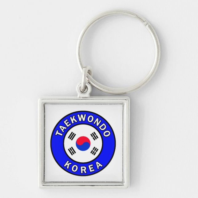 Taekwondo Key Ring (Front)