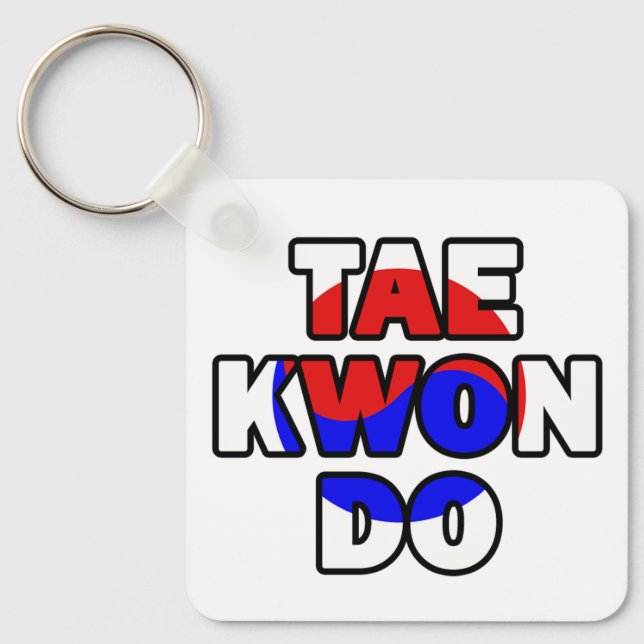 Taekwondo Key Ring (Front)