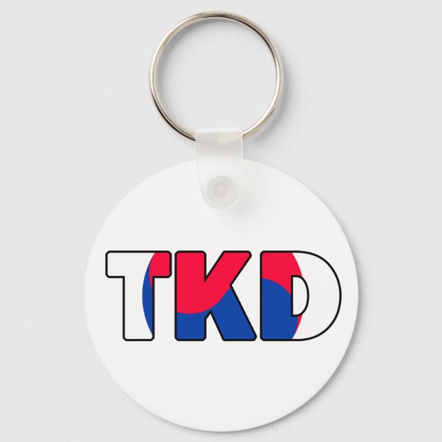 Taekwondo Keychain (Front)