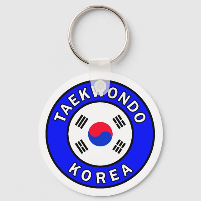 Taekwondo keychain (Front)