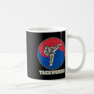 Taekwondo Kickboxing Karate Martial Art Training A Coffee Mug