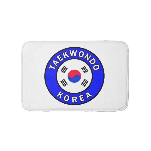 Taekwondo Korea Bath Mat (Front)