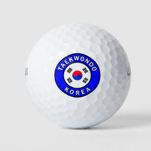 Taekwondo Korea Golf Balls