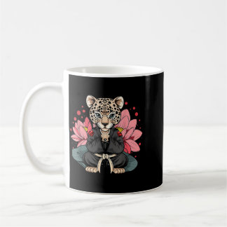 Taekwondo Leopard Kickboxing Animall Jiu-Jitsu Coffee Mug