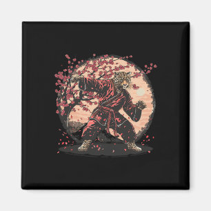 Taekwondo Leopard Kickboxing Animall Jiu-jitsu Kun Magnet