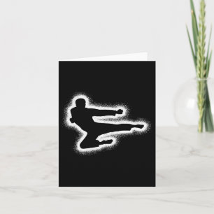 Taekwondo Martial Arts Boys Kids Men Karate Card