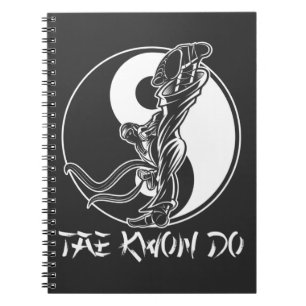 Taekwondo Martial Arts Tae kwon do Self Defence Notebook
