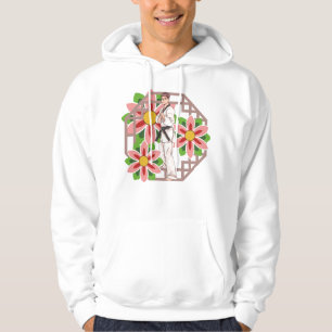 Taekwondo Master & Lotus Flowers - Martial Harmony Hoodie