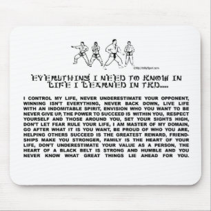 TAEKWONDO MOUSE MAT