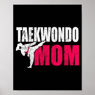 Taekwondo Mum Gift Poster