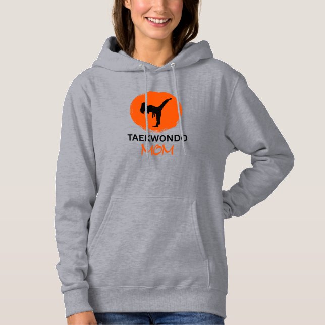 Taekwondo Mum Hoodie (Front)