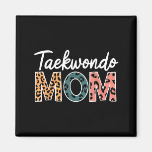 Taekwondo Mum Proud Martial Arts Family Mothers Magnet