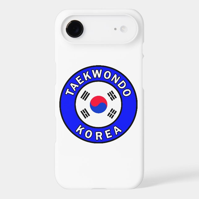 Taekwondo phone case (Back)