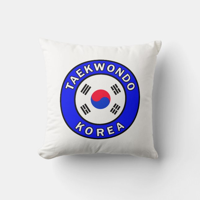 Taekwondo pillow (Front)