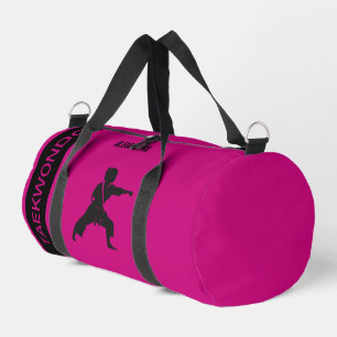Taekwondo Player, Birthday Gift, Team Karate Duffle Bag
