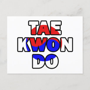Taekwondo Postcard