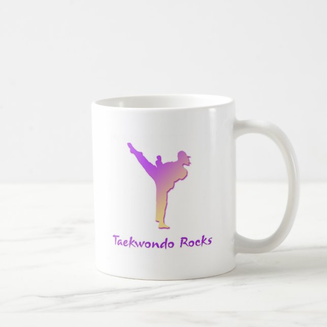 Taekwondo Rocks Coffee Mug (Right)