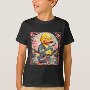 Taekwondo Rubber Duck Kickboxing Animal Jiu-Jitsu T-Shirt