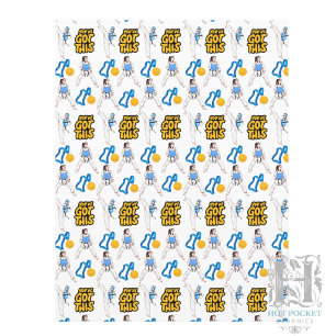 Taekwondo Scrapbook Paper (Girls)