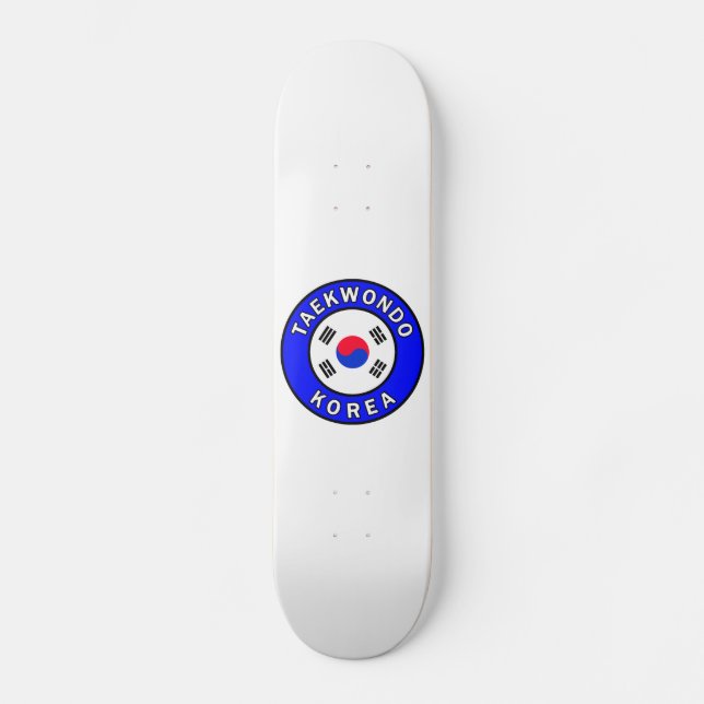 Taekwondo Skateboard (Front)