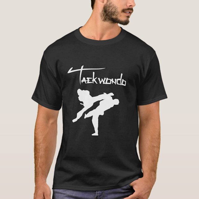 Taekwondo Tae Kwon Do T-Shirt (Front)