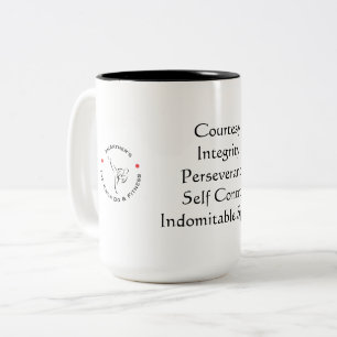 Taekwondo Tenets Mug