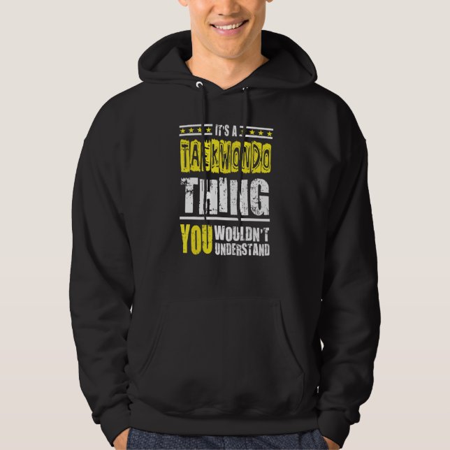 Taekwondo Thing Hoodie (Front)